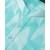 Turquoise Blue Printed Straight Kurta