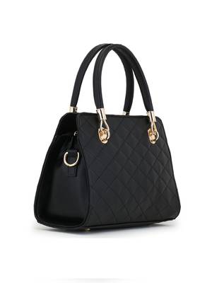 Lychee Bags Women Pu Quilted Handbags 2