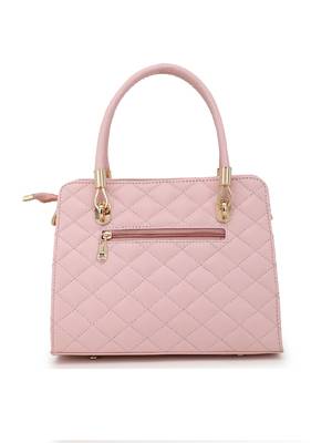 Lychee Bags Women Pu Quilted Handbags 3