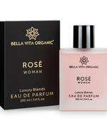 Rose Woman EDP  Luxury Rose Perfume For Women With Long Lasting Floral Fragrance  100 ml
