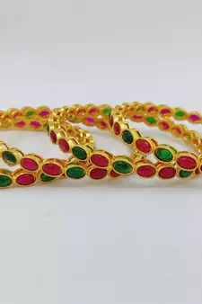 Multicolor bangles-and-bracelets