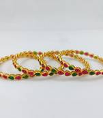 Multicolor bangles-and-bracelets