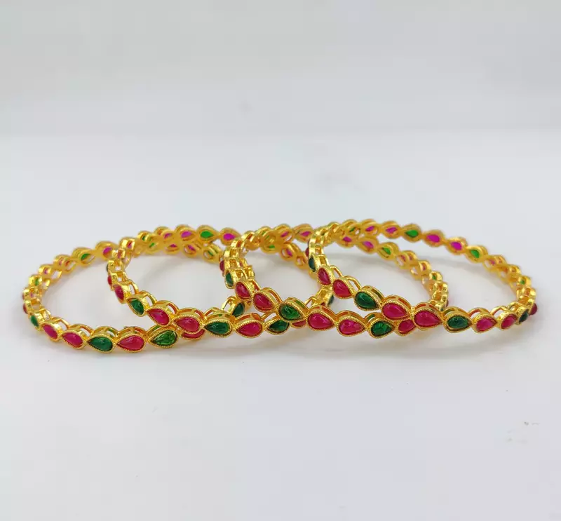 Multicolor bangles-and-bracelets