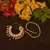 Ceremonial Nath or Nathni or Naath Gold Plated with American diamond nose ring