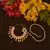 Ceremonial Nath or Nathni or Naath Gold Plated with American diamond nose ring