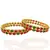 Multicolor bangles-and-bracelets