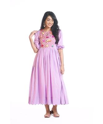 Lilac Meadow Pop Dress 1