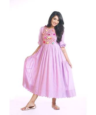 Lilac Meadow Pop Dress 3