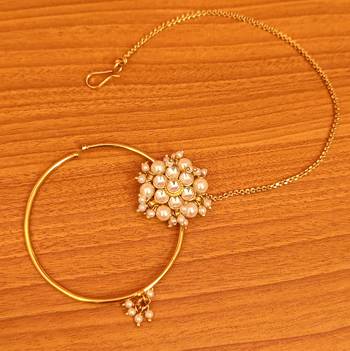 White nose-ring 1