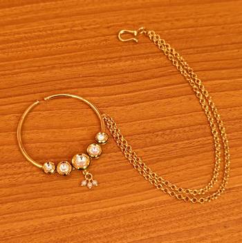 White nose-ring 1