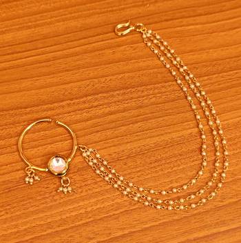 White nose-ring 1