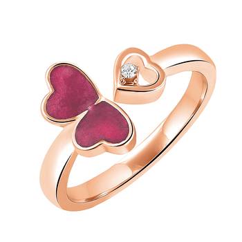 Red crystal rings 1