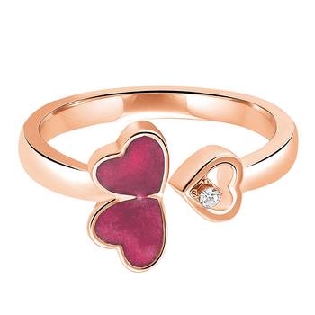 Red crystal rings 3