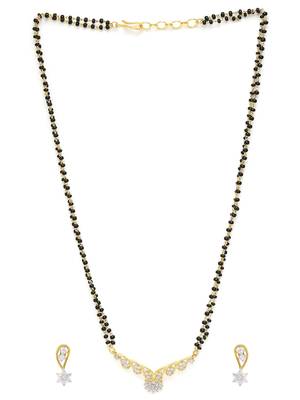 White cubic zirconia necklaces 1