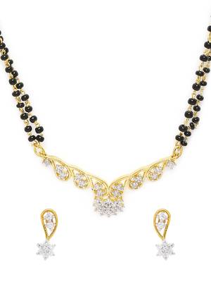 White cubic zirconia necklaces 4