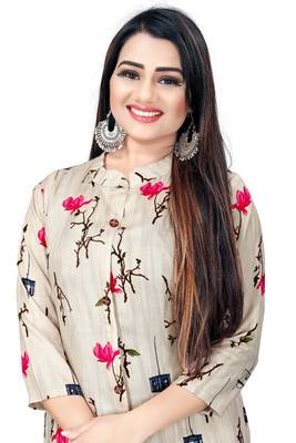 Multicolor printed rayon ethnic-kurtis 5