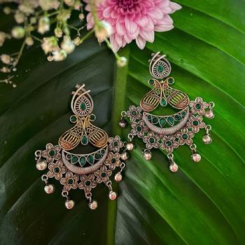 Silver earrings 5