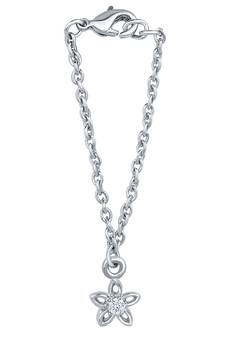 Silver crystal bracelets