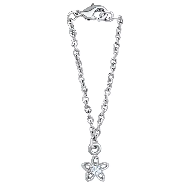 Silver crystal bracelets