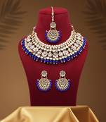 Blue necklace-sets