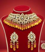 Yellow necklace-sets