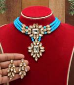 Turquoise necklace-sets