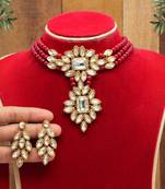 Red necklace-sets
