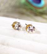 White zircon   studs