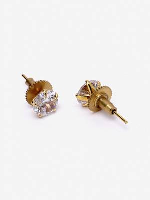 White zircon   studs 3