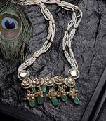 Green pearl necklaces