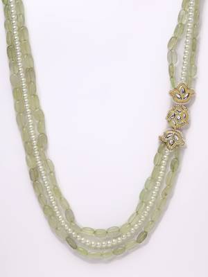 Green pearl necklaces 3