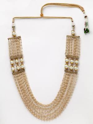 Gold pearl necklaces 2
