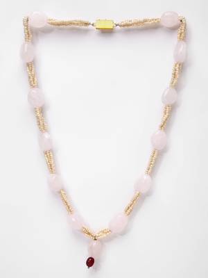 Pink pearl necklaces 2