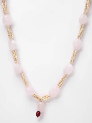 Pink pearl necklaces 3