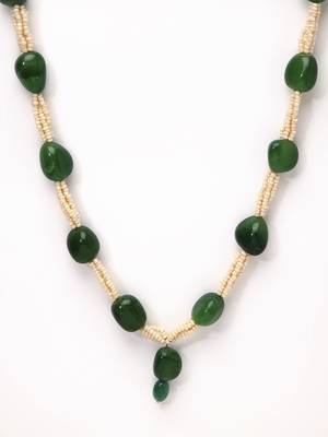 Green pearl necklaces 3