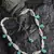 Blue pearl necklaces