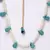 Blue pearl necklaces