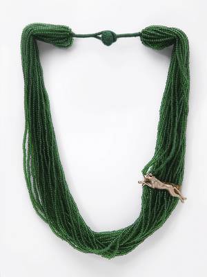 Green crystal necklaces 2