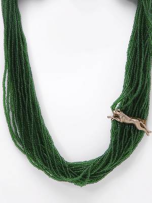 Green crystal necklaces 3