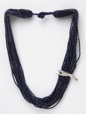 Blue crystal necklaces 2