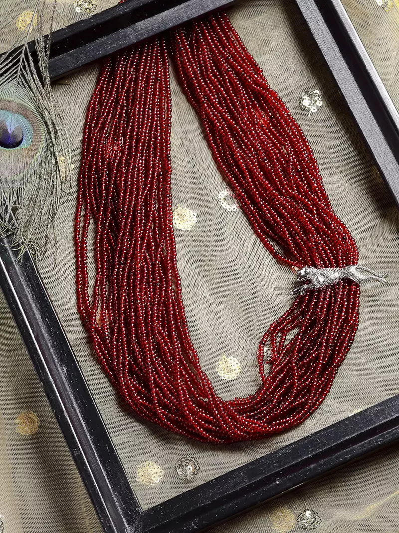 Red crystal necklaces