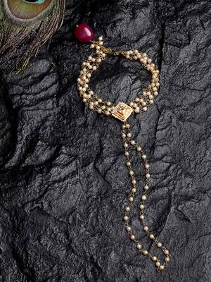 Red pearl haath-phool-hath-panja 1