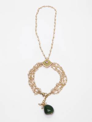 Green pearl haath-phool-hath-panja 3
