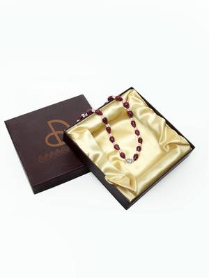 Pink pearl necklaces 4