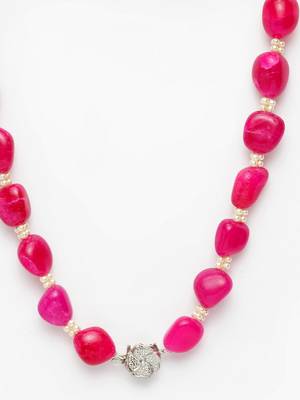 Yellow agate necklaces 2
