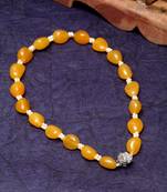 Pink agate necklaces