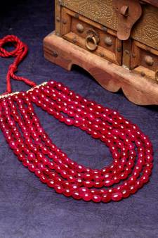 White ruby   necklaces