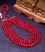 White ruby   necklaces