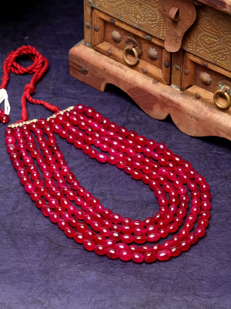 White ruby   necklaces