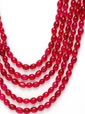 White ruby   necklaces 2